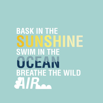 Bask The Sunshine - Wrapped Canvas Print