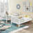 Over Bunk Bed With Storage And Guard Rail  Bedroom-963980364-963980363