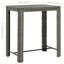 Adhithya Rectangular Metal Outdoor Bar Table , cm W 60.5cm cm D-143519566-143519569