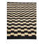 Tapis noir et blanc Noor