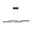 Luminaire suspendu rectangulaire 4 lumières DEL