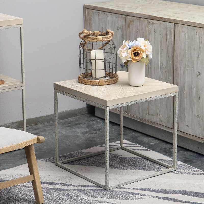 Kayne Solid Wood Top End Table