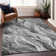 Premium Machine Washable Prisco Gray Rug