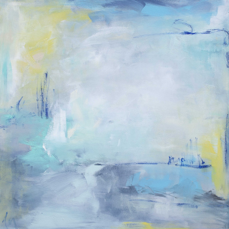 «Glora Julia Contacessi Glimpses intérieur par», reproduction sur toile tendue, H 12 po x l 12 po
