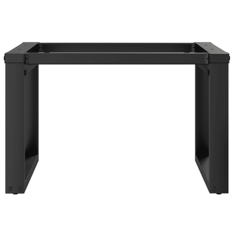 Deantrei Coffee Table Legs O-Frame Steel, 38cm H x 60cm W x 50cm D