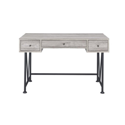 Fallon Metal Base Writing Desk