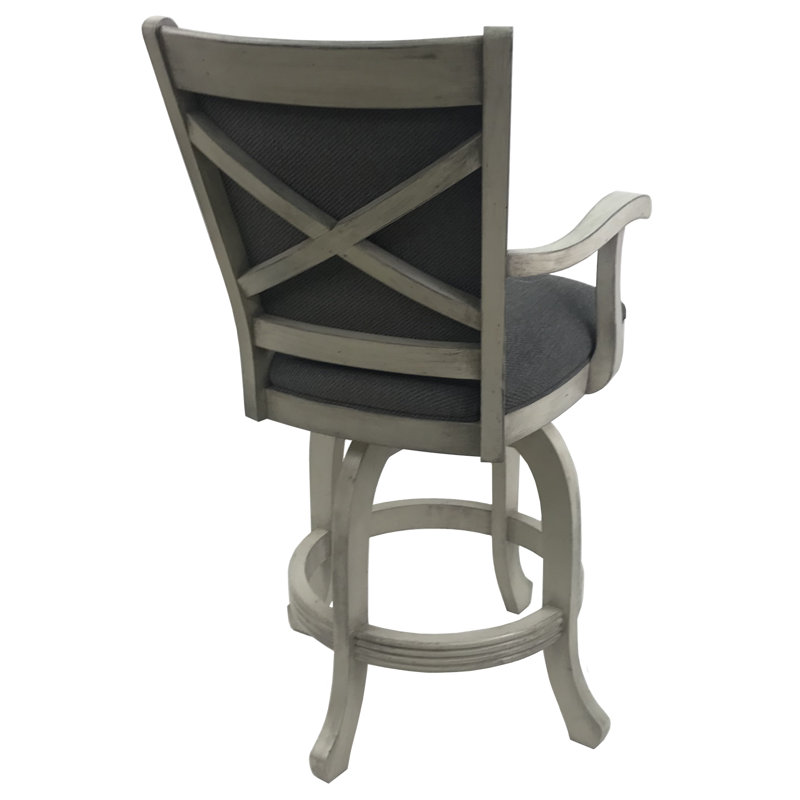 Tabouret de bar et de comptoir pivotant Irminger, Tabouret de comptoir (siège d'une hauteur de 26 p
