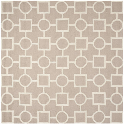 Deedgra Hand Tufted Wool Geometric Rug