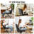 Upholstered High - Back Office Chair With Lumbar Pillow Cross Legged-121543596