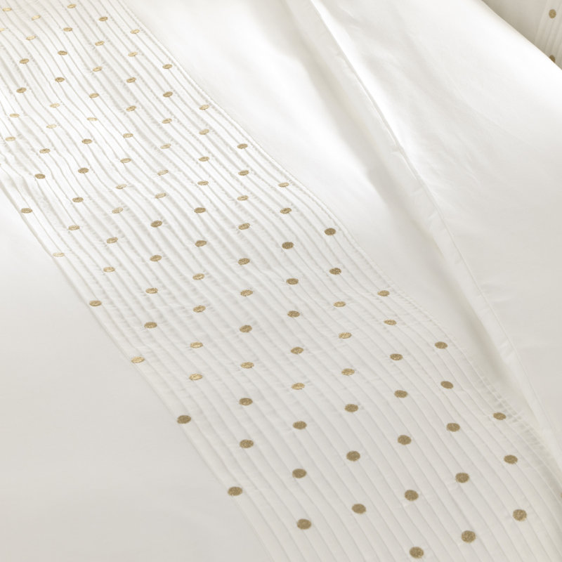 Buckhanon Cotton Solid Colour Duvet Cover, White, Super King Duvet Cover