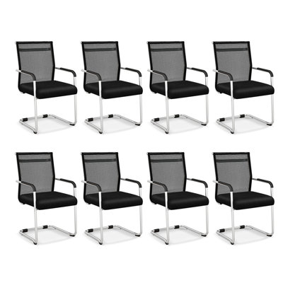 Ensemble de 8 chaises de bureau Costway
