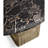 Stone Ridge Round Marble Cocktail Table Light