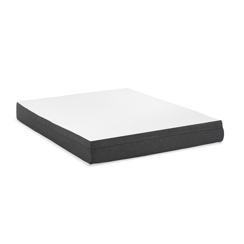 Très grand matelas en mousse à mémoire de forme de très grande taille de 8 po, support de bord, grille d'aération, mousse de refroidissement pour le gel, housse lavable à la machine, confort