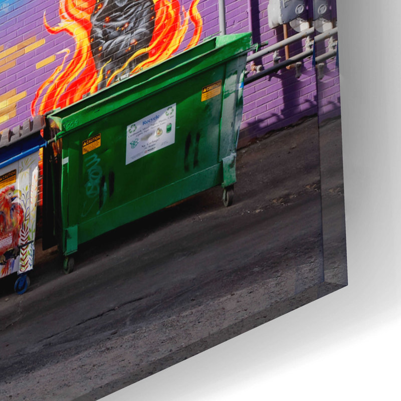 «Boise Freak Alley» par Mike Jones - reproduction non encadrée, H 12 po x l 16 po x P 0,13 po