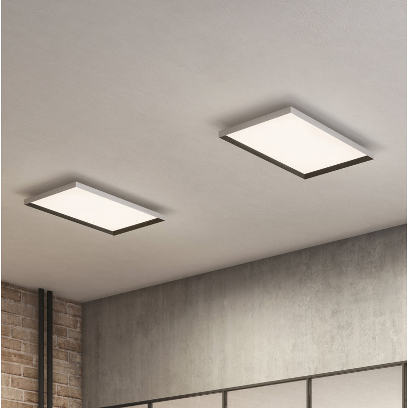 Bina LED Flush Mount, White