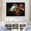 «Orange Butterfly Fish Ocean Dance I», art mural poisson papillon-1181055752-1181055759
