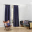 Coconut Semi Sheer Single Curtain Panel-21173624-21173625