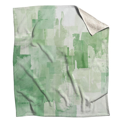 Couvertures de blocs abstraits verts