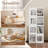 Adavia Single Stackable Bookcase with Acrylic Sliding Door