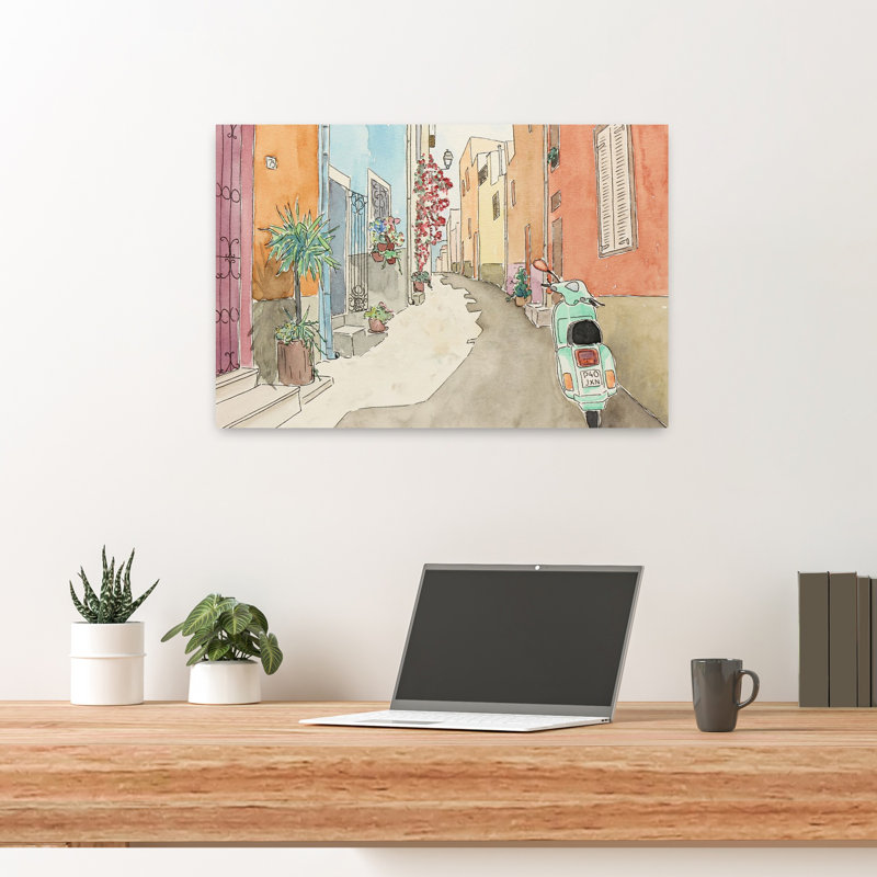1 Piece Wrapped Canvas Wall Art, 40.64 cm H x 60.96 cm W
