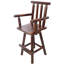 Tabouret de bar rustique en bois de sapin (sans la table)-604739229