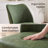 Upholstered Solid Wood Small Dining Chairs - Ergonomic Curve & Plush Padding for Multiple Spaces-1858365617