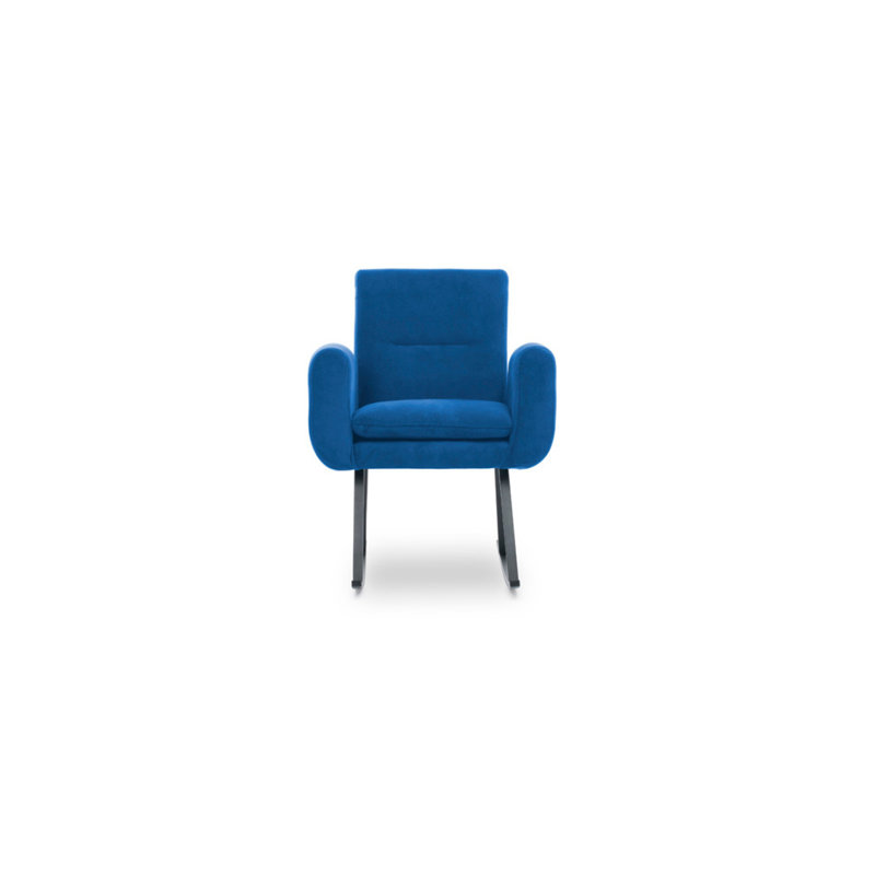 Ebberta Rocking Chair, Blue