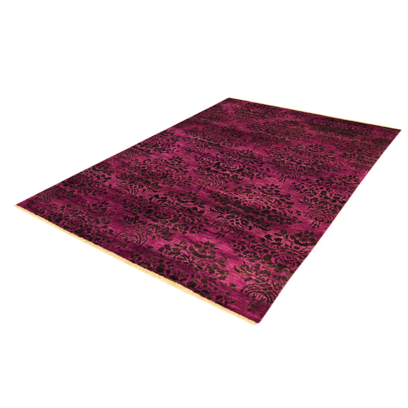 Damask Hand Woven 120cm X 180cm Area Rug