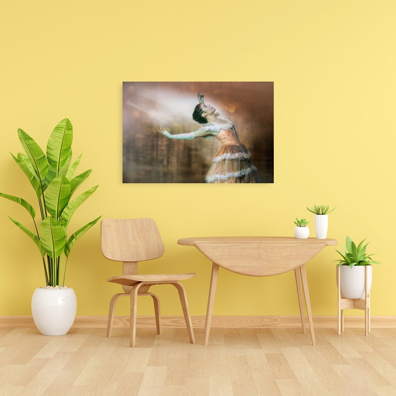 Affiche murale contemporaine abstraite « À danser », 24" H x 36" W