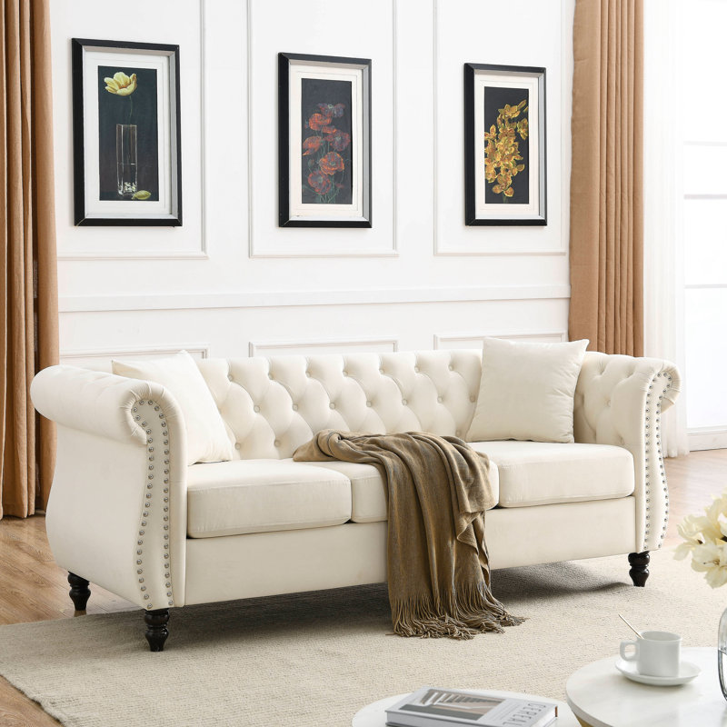 Canapé Chesterfield 80 "pour le salon