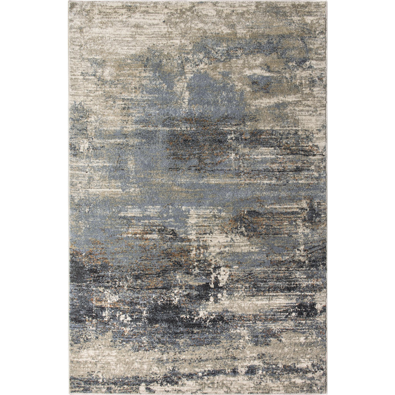 Antaniya Abstract Flat Weave Area Rug, Rectangle 133 x 190 cm