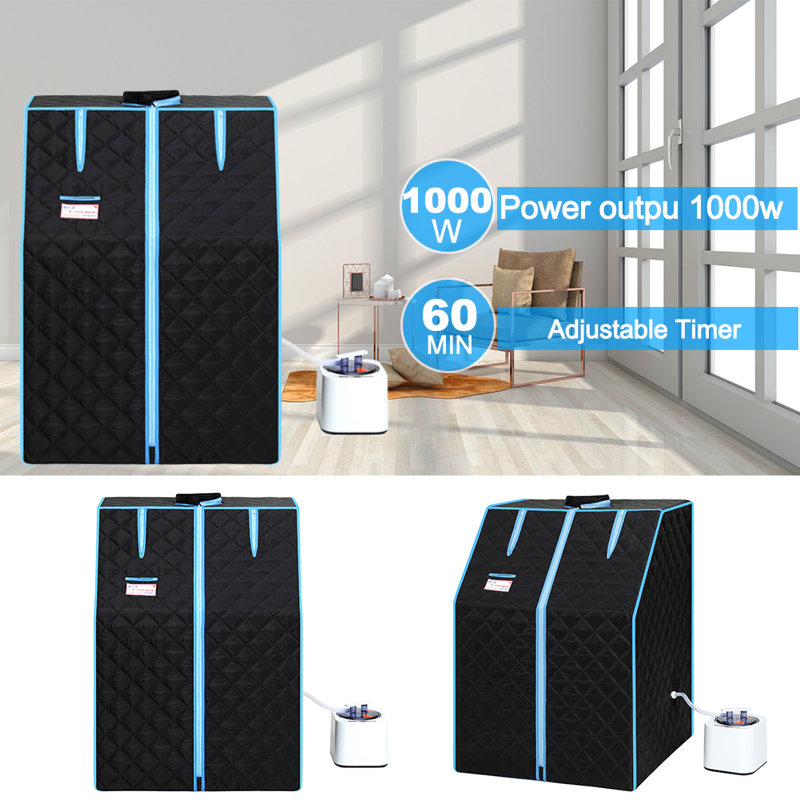 Yesurprise Portable Traditional Steam Sauna with Remote Control