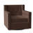 Candace 33.5" Wide Tufted Top Grain Leather Swivel Club Chair-60116187-36080234