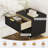 Fluted Nightstand With 2 Drawers-1828503723