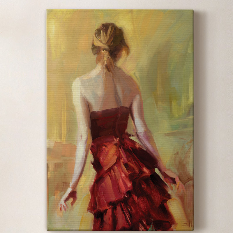 Réflexion sur cuivre - peinture sur toile tendue, H 12 po x l 8 po x P 1 po