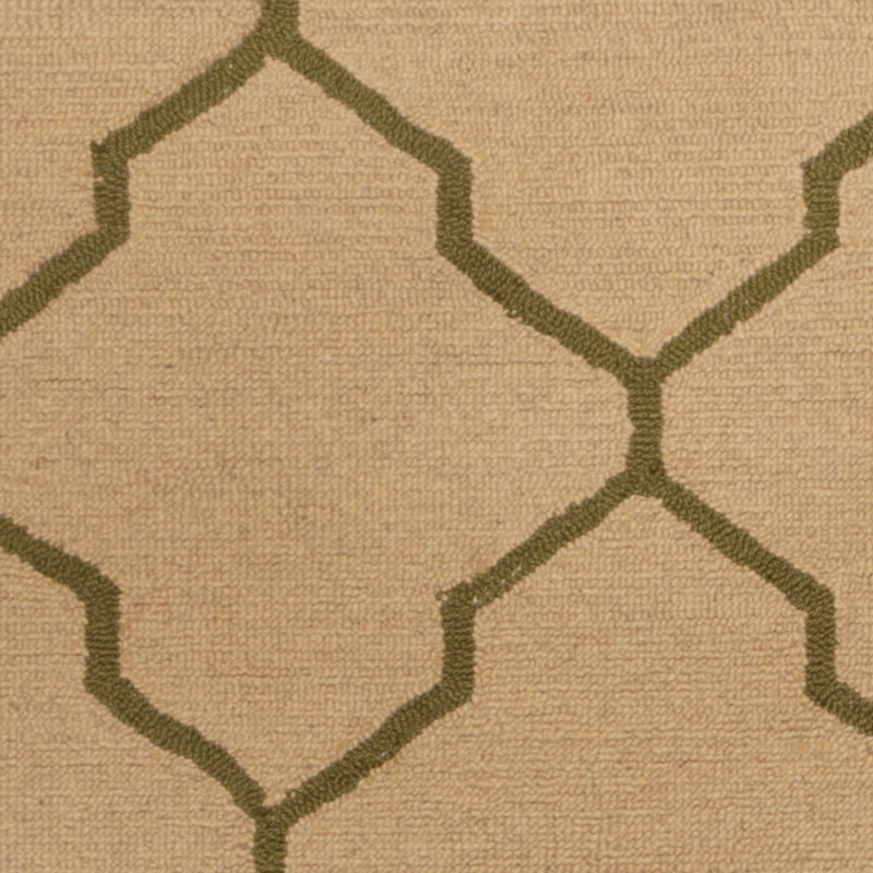 Wool Geometric Indoor Rug