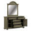 Commode combinée 5 tiroirs avec miroir Alvy-1582514649