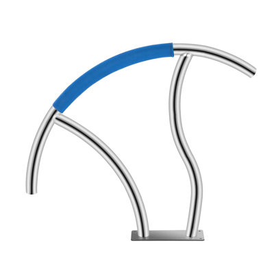 Pool Railings For Inground Pools, 2 Pack 30"X 30" In Ground Pool Handrail