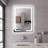 Elmas Glass Flat Wall Mirror