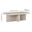 Aday Pedestal Coffee Table-1885265566