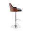 Chaise de bar pivotante en similicuir et fer Aurick-7106601-7106604-104175494