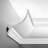 5-3/4 in x 6-3/4 in x 78-3/4 in Primed White Plain Polyurethane Crown Moulding