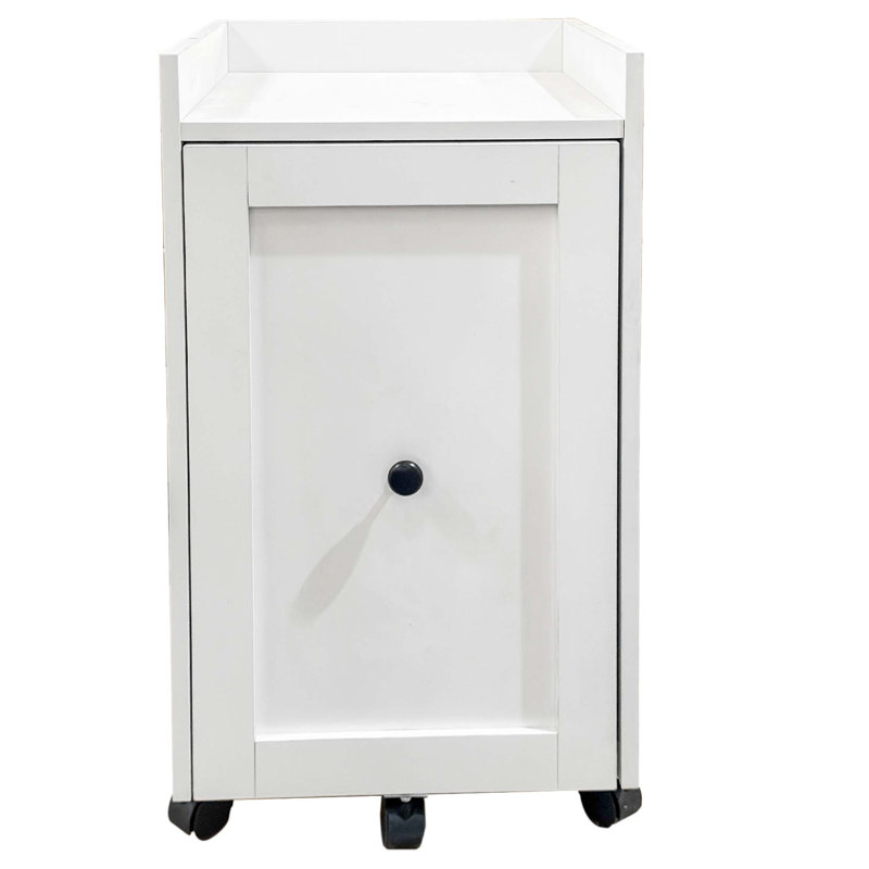 3-Tier Sliding Pantry Organizer with Wheels and Multi-Storage Dividers