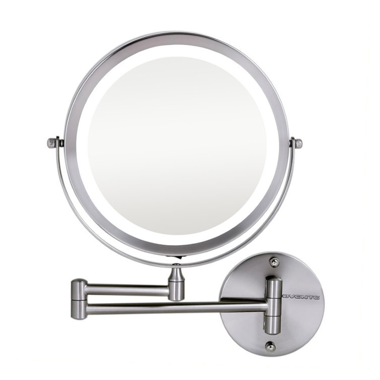 Ovente Round LED Wall Mirror  Reviews Wayfair