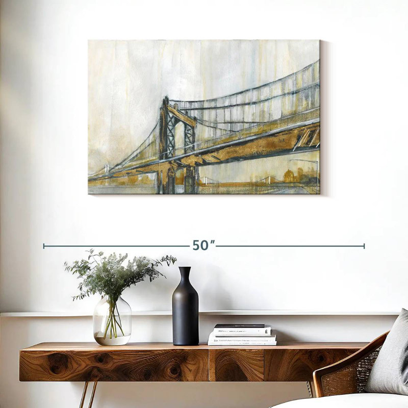 Brooklyn Rain, 24" H x 36" W