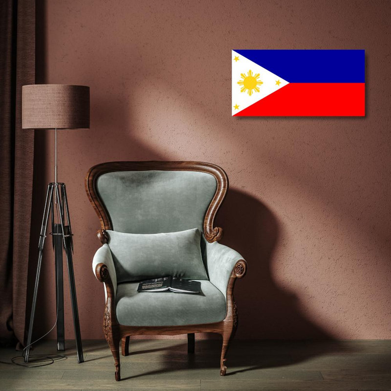 Philippines, 9" H x 18" W