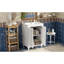 Meuble-lavabo moderne 24 po en bois MDF