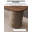 Bureau italien moderne en bois massif italien-322130994
