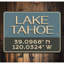 Plaque en aluminium Lake Tahoe-58294049