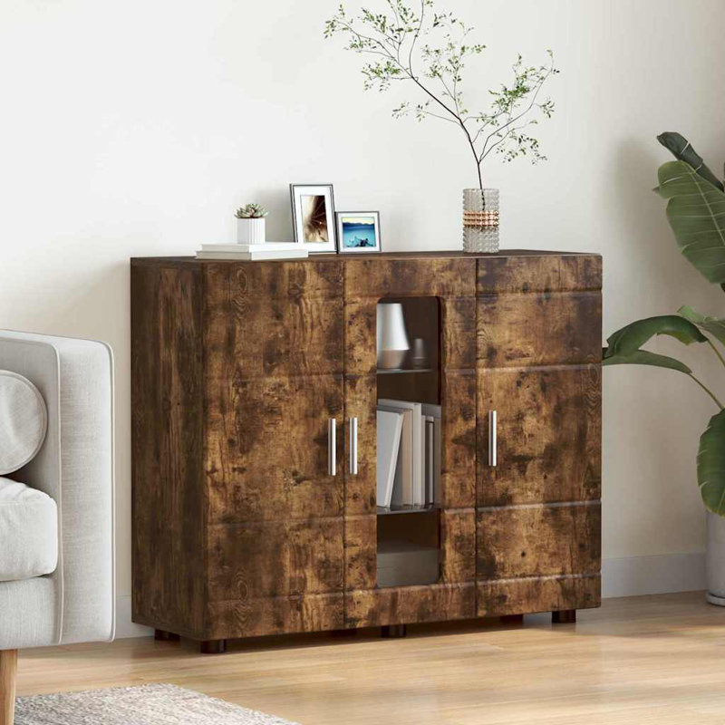 88.5cm Sideboard, Smoked Oak